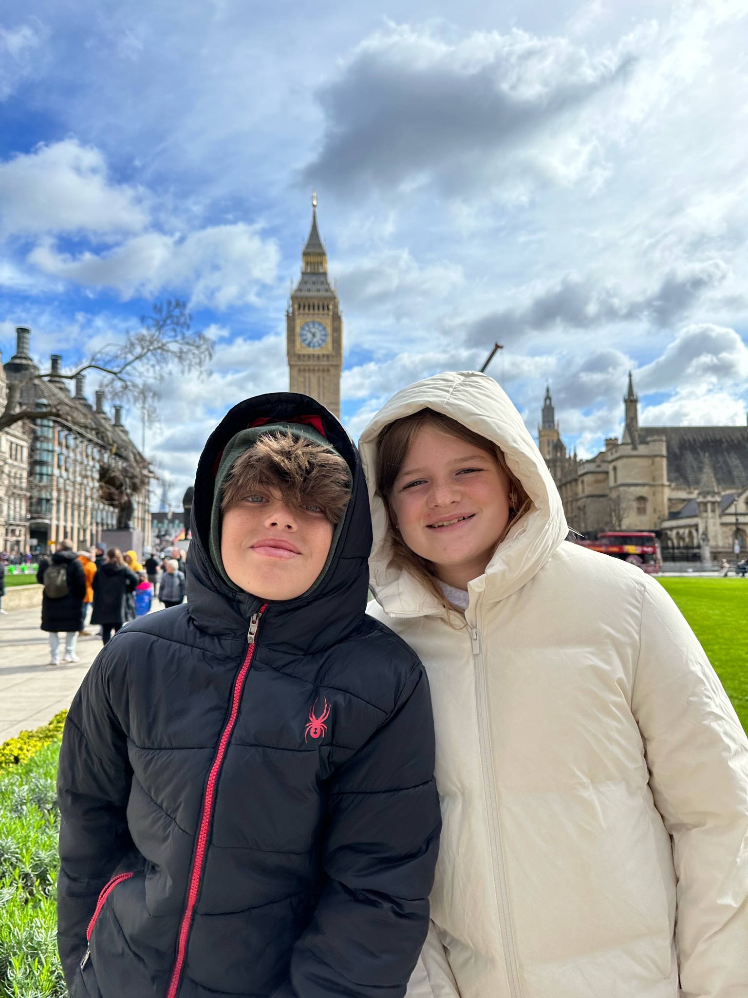 Parker at Big Ben