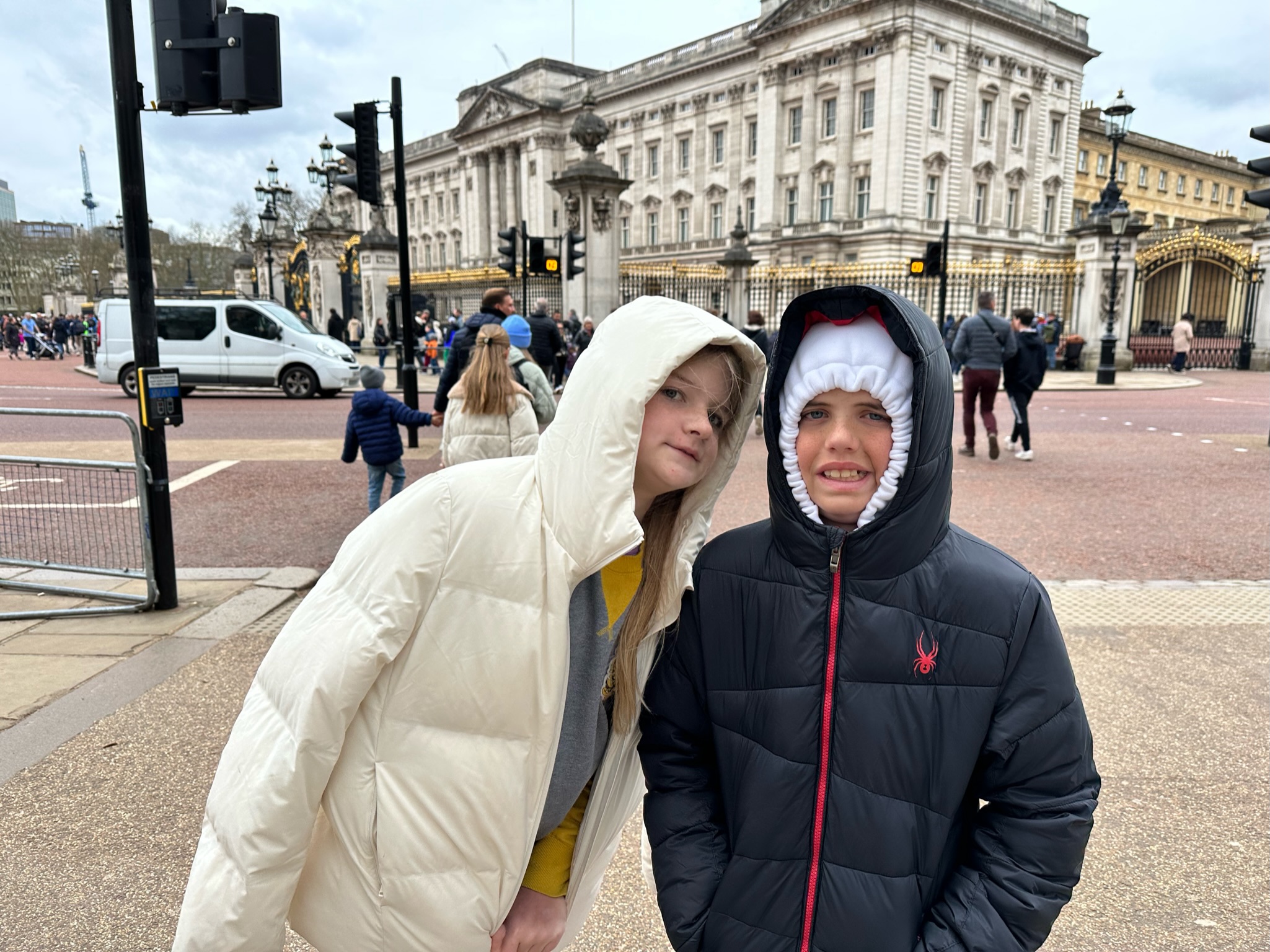 Parker at Buckingham Palace